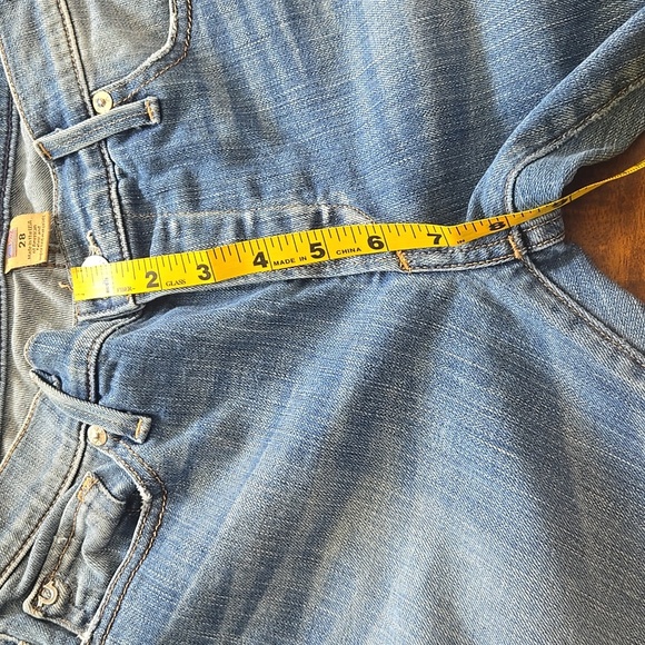 True Religion Liv Relaxed Disressed Skinny Crop Size 28 - Picture 7 of 16